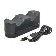 Vezeték nélküli vezérlő töltőhöz USB töltődokkoló állvány tartóállomás For4for-hoz töltőkábellel