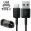 Καλώδιο USB-C 3FT για γρήγορη φόρτιση και συγχρονισμό δεδομένων, συμβατό με Samsung Galaxy 1