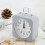 DEWIN Alarm Clock, Vintage Retro Classic Silent Desktop Alarm Clock(Gray) 4