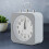 DEWIN Alarm Clock, Vintage Retro Classic Silent Desktop Alarm Clock(Gray) 5