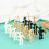 Ensemble de 10 figurines Skull Go, blocs de construction, jouets blancs 3