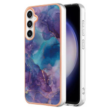 Kompatibilní s Samsung Galaxy S23FE5G Pouzdro TPU silikonové nárazuvzdorné mramorové pouzdro