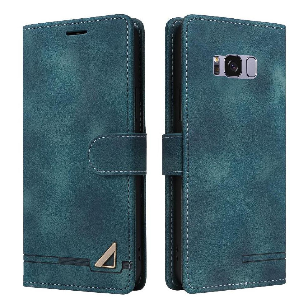 Flip Case For Compatible With Samsung Galaxy S8 Leather Case Wallet Shockproof Flip Cover Simple Business 9164030132924