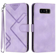 Pouzdro kompatibilní s Samsung Galaxy Note8 Magnetický kryt z umělé kůže se slotem pro karty, stojánkem, výklopnou peněženkou