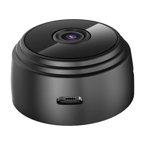 jixopn A9Mini Κάμερα 720P HD Νυχτερινή Όραση WiFi Βιντεοκάμερες Επιτήρησης (Μαύρο) 2