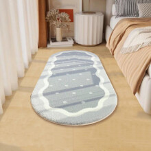 lulshou Soft Bedroom Rugs Shaggys Rugs for Bedroom Oval Rugs Room Small Carpet Living Room Runner Rug Non Slip Modern Home Decor 16x48in