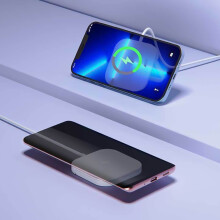 Lmueinov3-i-1 trådløs oplader til iOS og Android smartphones - maks. 15W hurtig trådløs opladningspad - hurtig opladning og bekvem