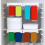Xubond Kitchen Essentials, Κρεμαστή Ράφι Αποθήκευσης Ποτών για Ψυγείο, Διπλή Ράφι Ποτηριών 5