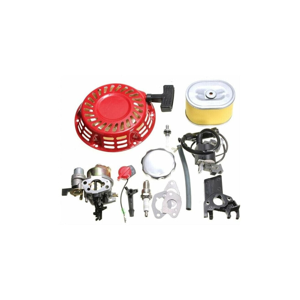 Engine Kit For Honda Gx160 Gx200 5.5Hp - Carburetor, Starter, Ignition Coil, Spark Plugs, Air Filter.. 9164030272514