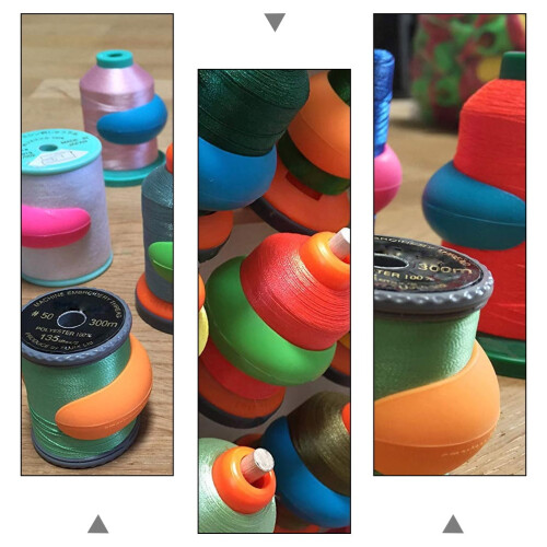 Sealbhóirí Spól Snáithe Silicone Eease20pcs, Gabhálas Fuála 2