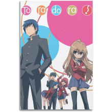 AEFER Anime Toradora Poster pentru Cameră Estetică Decorativă Imagine Imprimare Artă de Perete Canvas Postere Cadouri