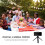 5pcs Tabletop Tripod Phone Camera Tripod Foldable Tripod Mini Phone Tripod 4