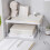 White Wire Stackable Foldable Storage Rack, Compatible with Kitchen, Desk, Countertops - Space Saving Shelf Holder 4
