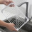 White Wire Stackable Foldable Storage Rack, Compatible with Kitchen, Desk, Countertops - Space Saving Shelf Holder 6