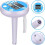 Solar Powered Floating Pool Thermometer with Waterproof Design and Large Digital Display Blue 2