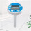 Solar Powered Floating Pool Thermometer with Waterproof Design and Large Digital Display Blue 3