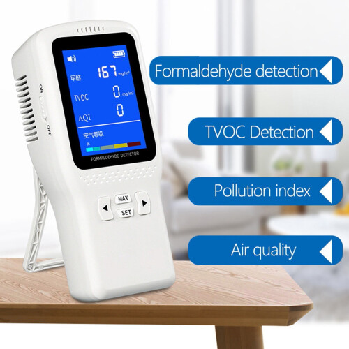 Monitor de Qualidade do Ar com Sensor Eletroquímico PM2.5AQI e Exibição em Tempo Real