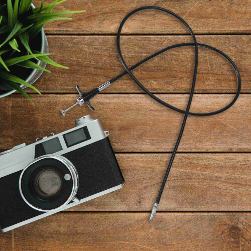 40" 100cm Mechanical Locking Camera Shutter Release Remote Control Cable Cord 1