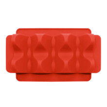 Food Storage Silicone Holder Food Grade Rack Tray Holds up to 5 Food Premium Plates with Easy Access Handle Dishwasher & Microwave