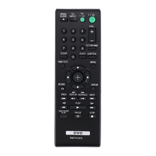 Télécommande intelligente D197A pour DVD -Sr210 -Sr210P -Sr510H -Sr510
