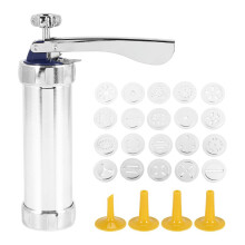 Cookie Press Stainless Steel Spritz Cookie Press,Icing Kit