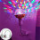 Bola de discoteca giratória e colorida, lâmpada mágica com tomada, compatível com decoração de Natal (1 conjunto) 3