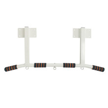 Wall Mounted Pull Up Bar Heavy Duty Steel 300KG Capacity Multi Grip with Suspension Anchors