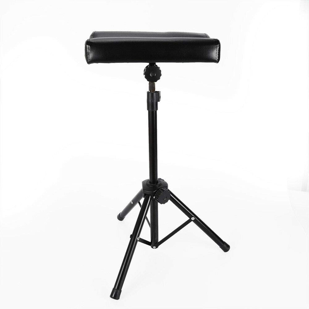 Tattoo Arm Rest Stand With Adjustable Height 27.639.3In, 180 Rotation, Heavyduty Tripod Base 9099447484079
