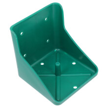 Salt Block Holder for Cattle Horses Sheep with Fodder Tray, Durable Indoor Outdoor Mineral Feeder