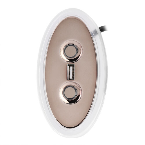 Lift Chair Remote Replacement Universal Single Motor Control, ABS Durable Hand Control For Electric Sofa And Massage Chair, 2 Button Function With 2