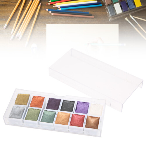 Σετ χρωμάτων ακουαρέλας για καλλιτέχνες με εύκολη ανάμειξη και ομαλές ιδιότητες 2