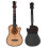 Κλασικό διακοσμητικό μίνι μουσικού οργάνου από ξύλινο υλικό, μινιατούρα κιθάρα 3