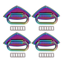 Spring Snap Hook Carabiner Clip Break Limit For Static Force Strong And Durable Lightweight Aircraft Aluminum Alloy Keychain Clip For Outdoor Hiking
