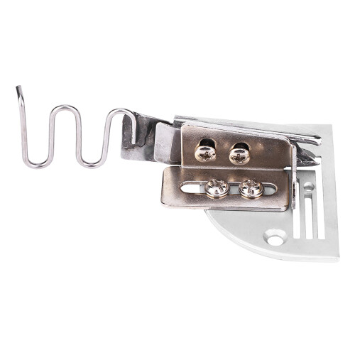 Binding Curve Edge Folder Attachment, Overlock Binding Tool For Industrial Sewing Machines, Lightweight Metal Cloth Wrapping Pull Tube Suitable 2