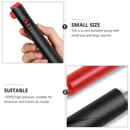 Σετ χειροκίνητων δαπέδων Ball Mini Pump για ποδήλατο εξωτερικού χώρου, ηλεκτρικό 2