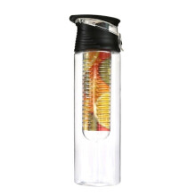Waterfles met fruitsmaak, zwart