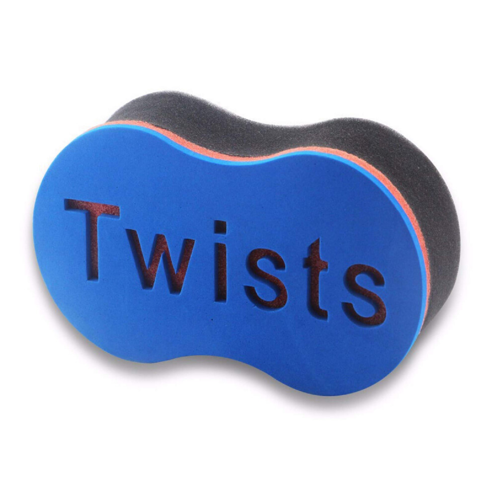 Unisex Hair Sponge Brush For Twists And Curls, Afro Curl Foam Styler, Quick Gentle Styling