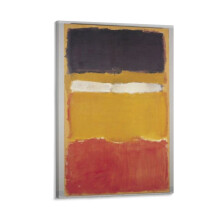 Negru Alb Galben Roșu 1951 de Mark Rothko Cameră Estetică Poster Print Artă Pictură de Perete Pânză Postere Cadouri Decor Dormitor Modern