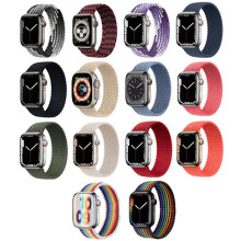 Elastiskt kompatibelt med Apple Watch med Apple Watch-armband 42mm/44mm/45mm/49mm Grå XS