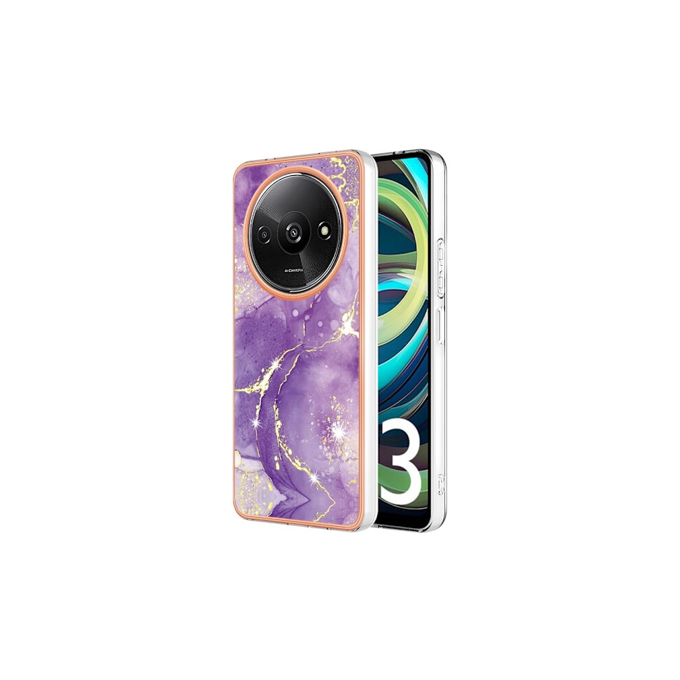 Shell Compatible With Xiaomi Redmi A3 Marble Tpu Case - Motif 2 Multicolor 9164030567733