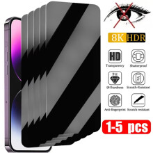 5 st. antispionglasskärmskydd kompatibelt med Huawei P30P20P40Lite Y7Y9Prime, Honor10i50 8X8S9X Lite Mate20 30 20Pro