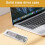 jixopn M.2PCI-e NVME Clear SSD Case USB3.1Type C Hard Disk Case MKey B+M Key(D) 8