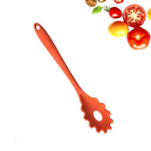 Fourchette à pâtes en silicone, mini cuillère à spaghetti portable, résistante à la chaleur et antidérapante, passoire et cuillère de