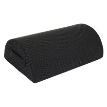 Coussin de genoux en mousse à mémoire de forme pour soulager les douleurs dorsales, coussin traversin demi-lune pour dormir sur le côté, sur le