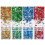 Dazzling Golden Flakes Glitter Leaf Sheets for Projects and Artistic Creation 6