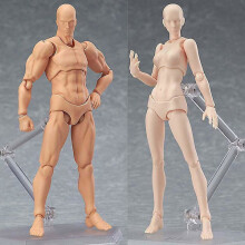 Chan & Kun PVC-Actionfiguren (Leichtkörper), beweglich, kompatibel mit SHF Version 2.0, Geschenk, Hautfarbe