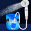 Rechargeable Camping Shower Pump - Adjustable Flow for Travel 4