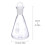 1pc Fleasc Gloine Fleasc Cónúil le Breiseán Fleasc Borosilicate Fleasc Erlenmeyer 6
