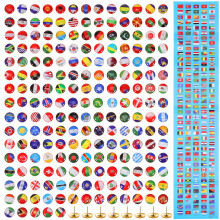 200 Pcs Flag Pins Creative Push Pins Thumb Tacks Creative Thumb Tacks Country Map Push Pins Map Thumbtacks