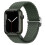 Ελαστικό υφαντό βραχιόλι συμβατό με Apple Watch με Apple Watch 38mm/40mm/41mm - ΜΑΥΡΟ Μαύρο 8